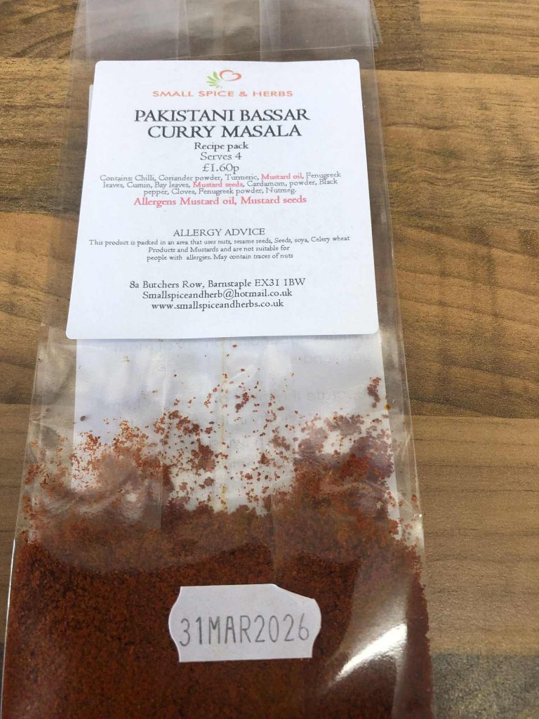 Pakistani Bassar Curry Masala