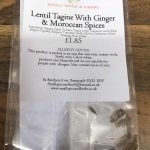 Lentil Tagine with Ginger & Moroccan Spices