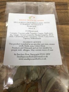 Sri Lankan Chicken Curry with Turmeric & Coconut