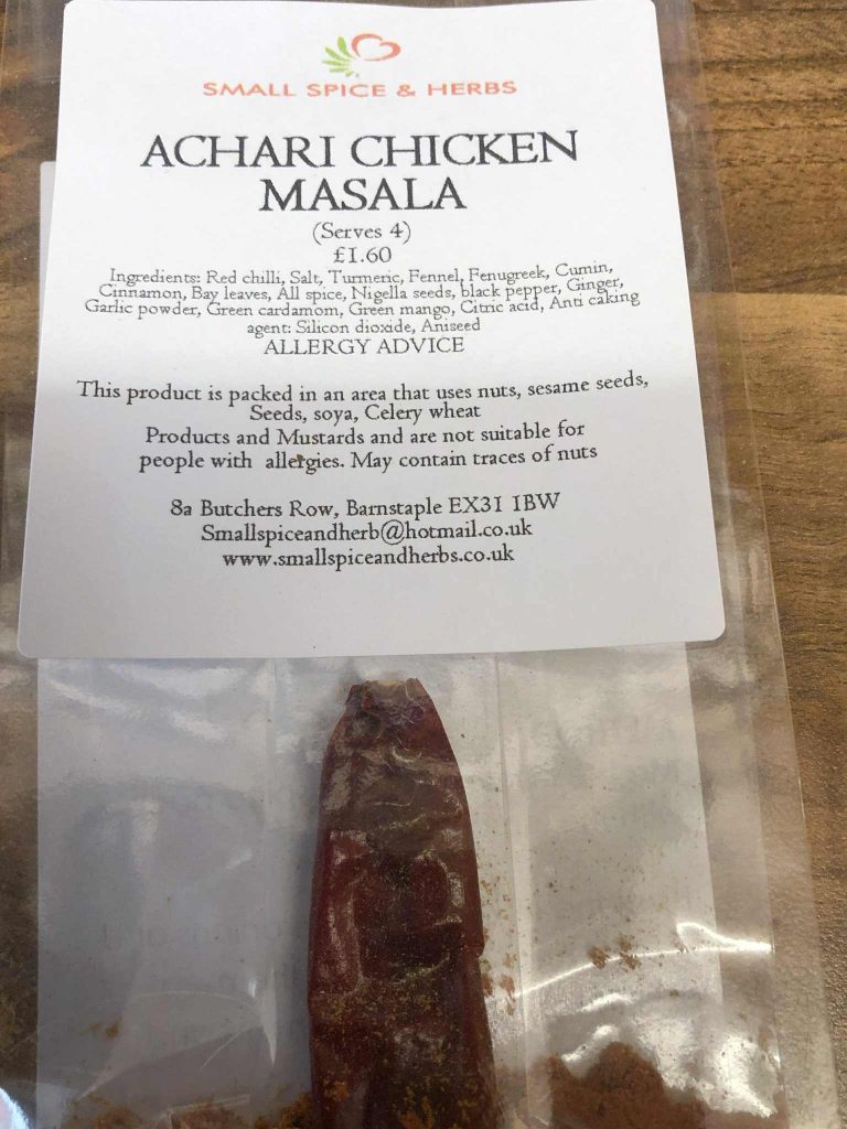 Achari Chicken Masala