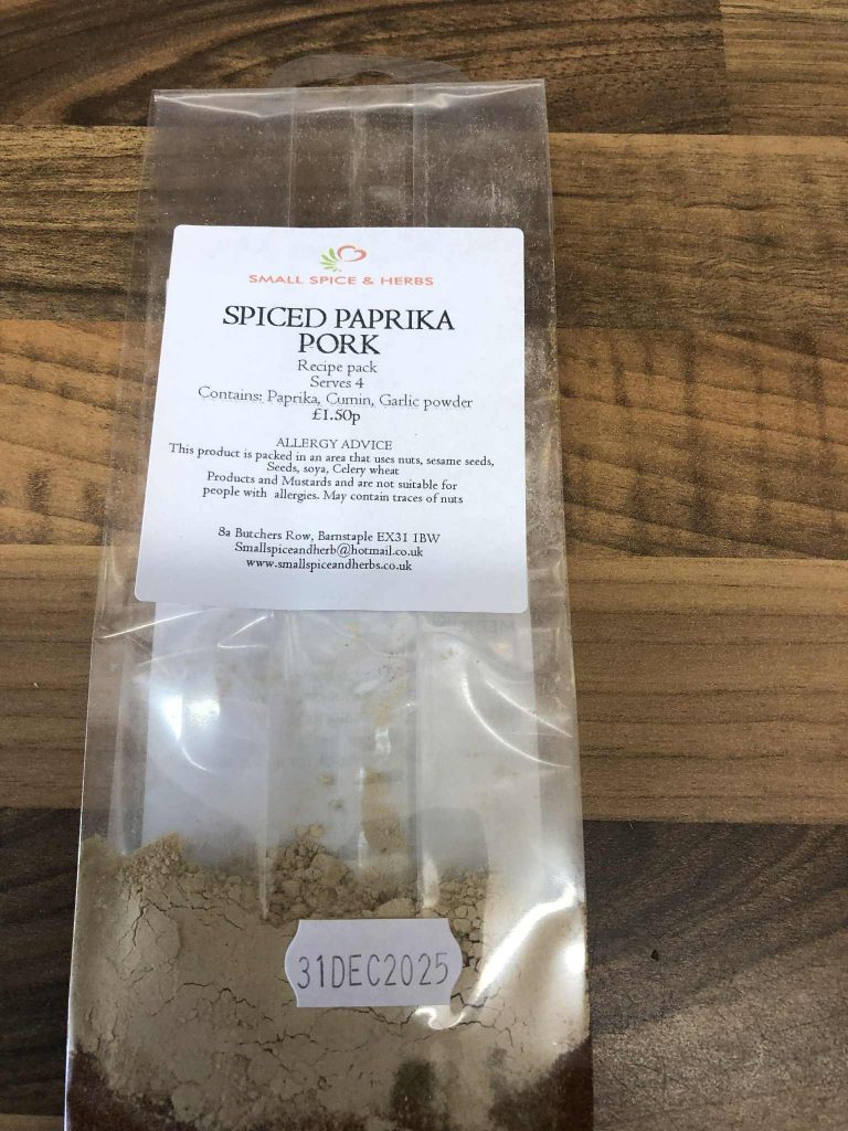 Spiced Paprika Pork