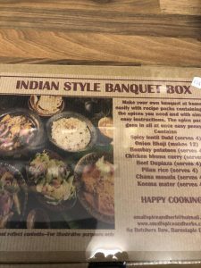 Indian Style Banquet Box
