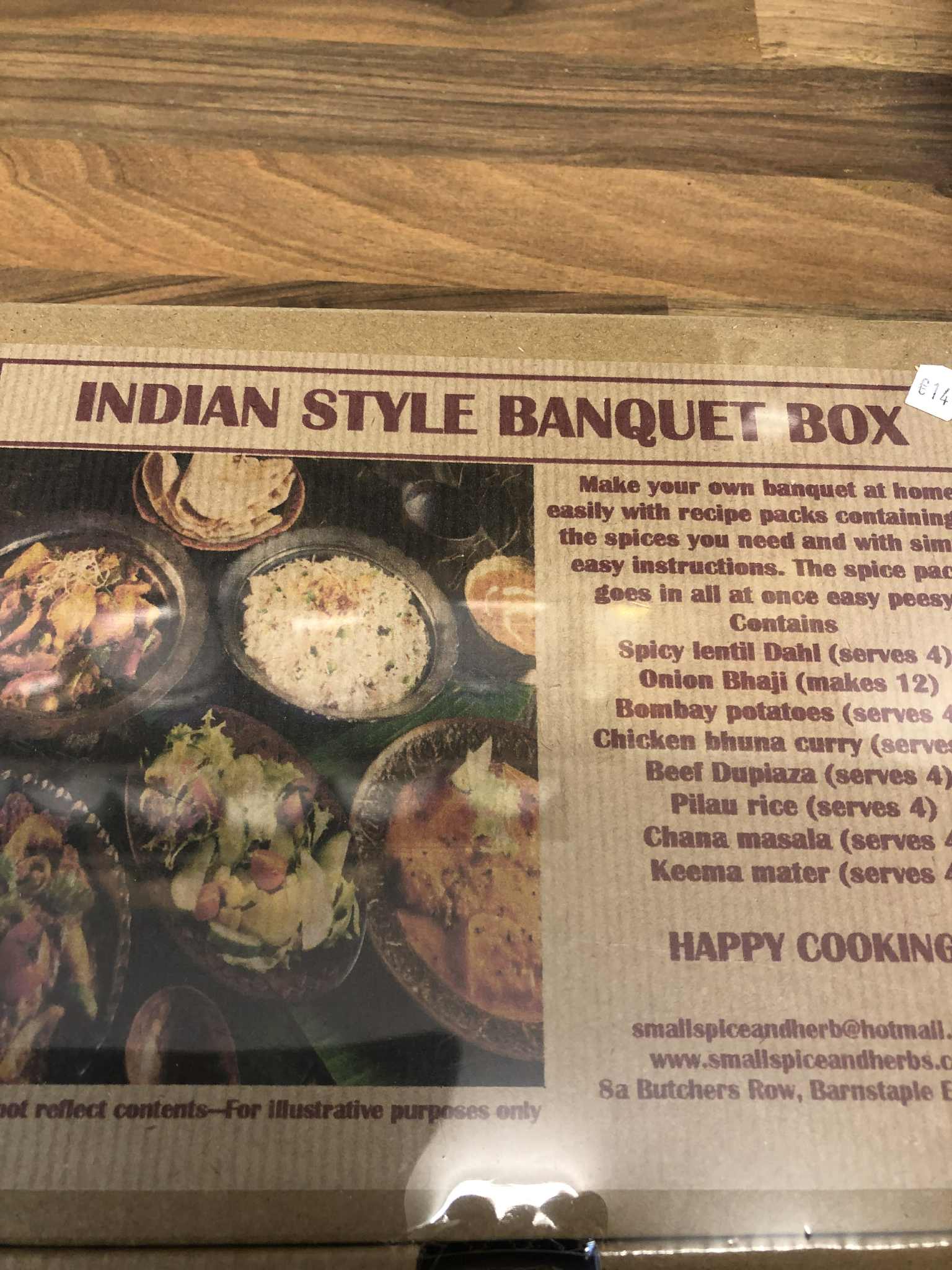 Indian Style Banquet Box