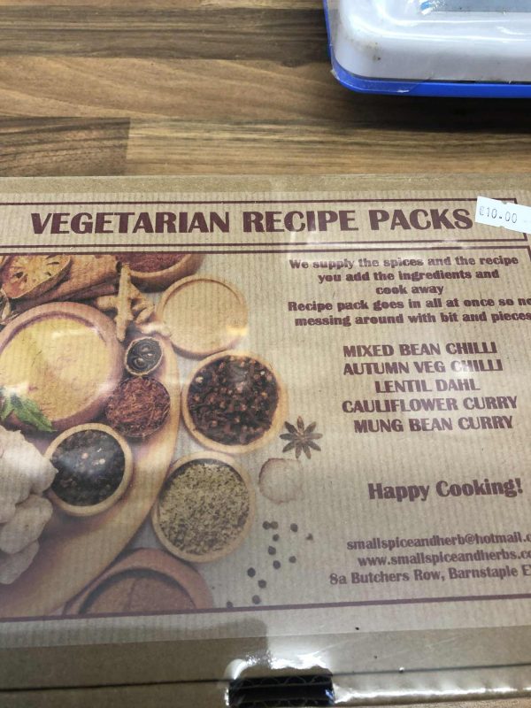 Vegetarian Recipe Packs