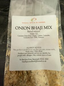 Onion Bhaji Spice Mix